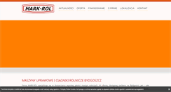 Desktop Screenshot of mark-rol.pl